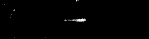 Processed fireball image
