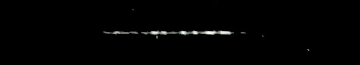 Processed fireball image