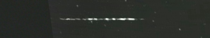Unprocessed fireball image