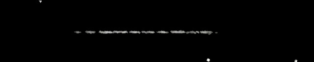Processed fireball image