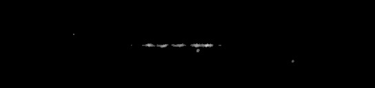 Processed fireball image