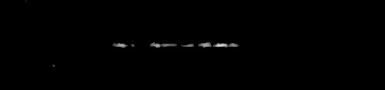Processed fireball image