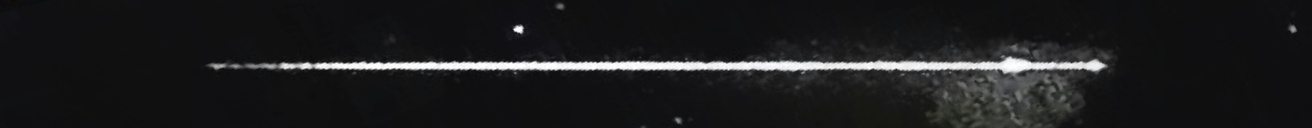Unprocessed fireball image