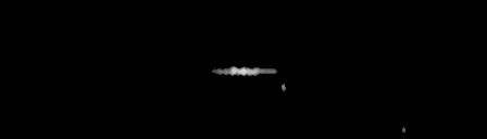Processed fireball image