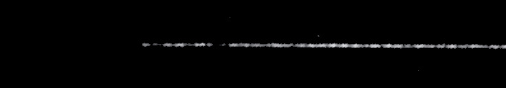 Processed fireball image