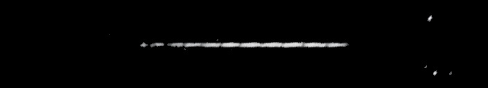 Processed fireball image