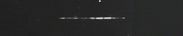 Unprocessed fireball image