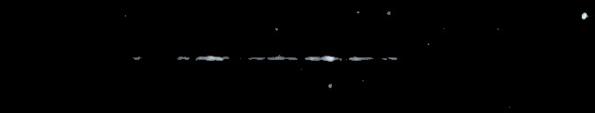 Processed fireball image