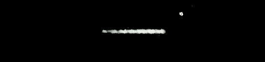 Processed fireball image