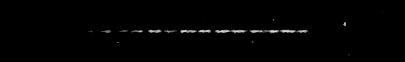 Processed fireball image