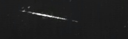 Unprocessed fireball image