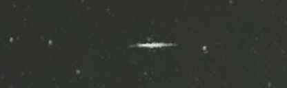 Unprocessed fireball image