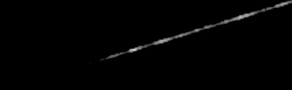 Processed fireball image