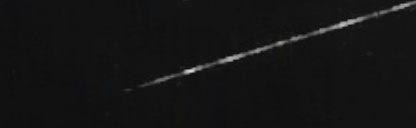 Unprocessed fireball image