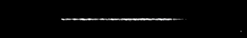 Processed fireball image