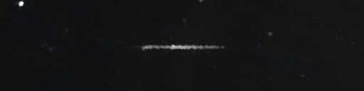 Unprocessed fireball image
