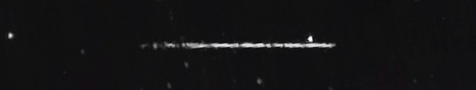 Unprocessed fireball image