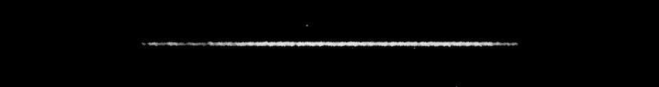 Processed fireball image