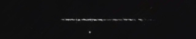 Unprocessed fireball image