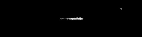 Processed fireball image