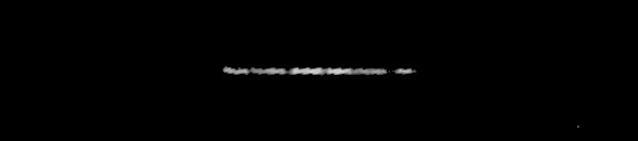 Processed fireball image