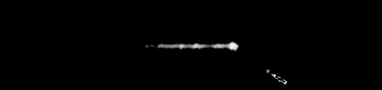 Processed fireball image