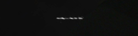 Unprocessed fireball image