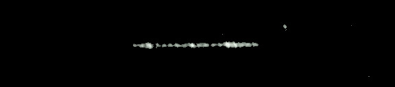 Processed fireball image