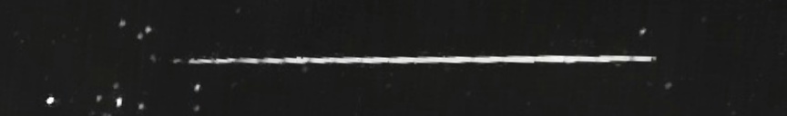 Unprocessed fireball image