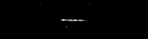 Processed fireball image
