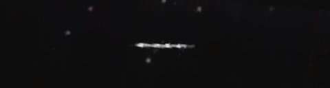 Unprocessed fireball image