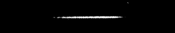 Processed fireball image