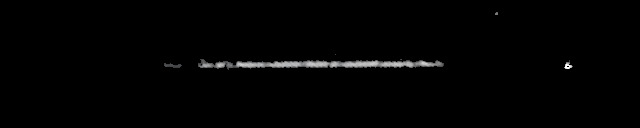 Processed fireball image