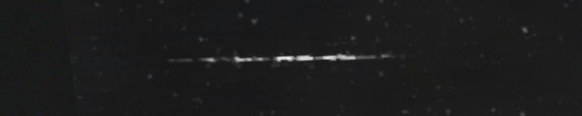 Unprocessed fireball image