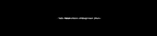 Processed fireball image