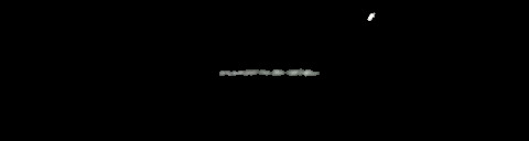 Processed fireball image