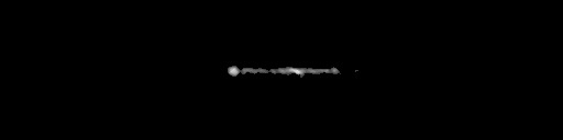 Processed fireball image