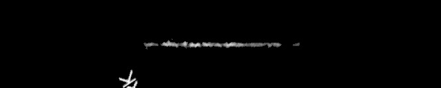 Processed fireball image