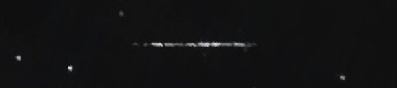 Unprocessed fireball image
