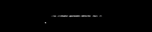 Processed fireball image