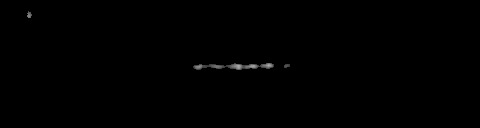 Processed fireball image