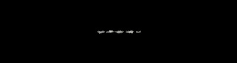 Processed fireball image