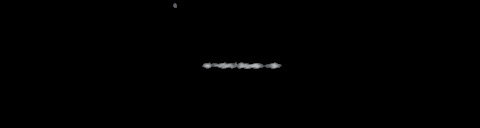 Processed fireball image