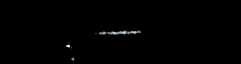 Processed fireball image