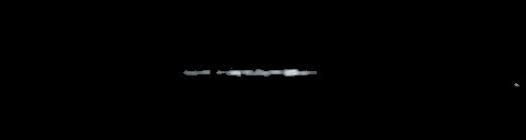 Processed fireball image