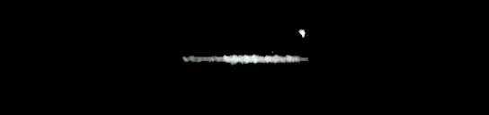 Processed fireball image