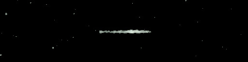 Processed fireball image