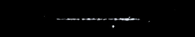 Processed fireball image
