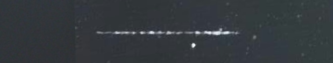 Unprocessed fireball image