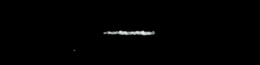 Processed fireball image